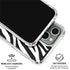 Zebra Print iPhone 16 Pro Clear Case